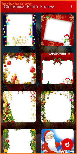 Christmas Photo Frames : Santa & Decoration Frames screenshot