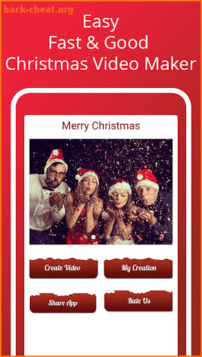 Christmas Photo Video Maker 2019 screenshot