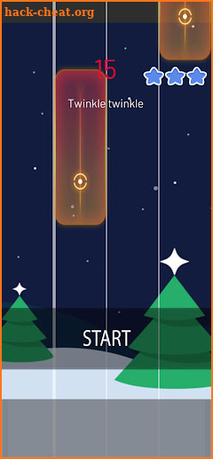 Christmas Piano tiles songs screenshot