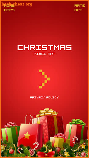 Christmas Pixel Art Coloring App - Color by Number screenshot