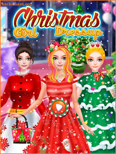 Christmas Princess Dress Up Games For Girls screenshot