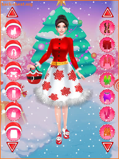 Christmas Princess Dress Up Games For Girls screenshot