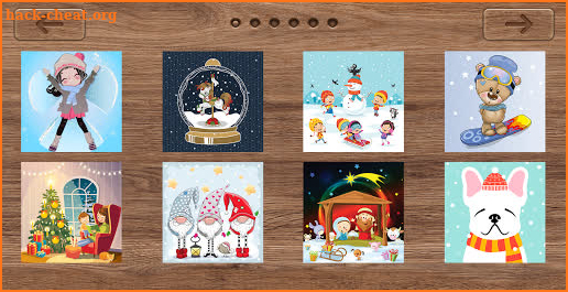 Christmas puzzle - Education games screenshot