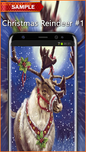 Christmas Reindeer Wallpapers screenshot