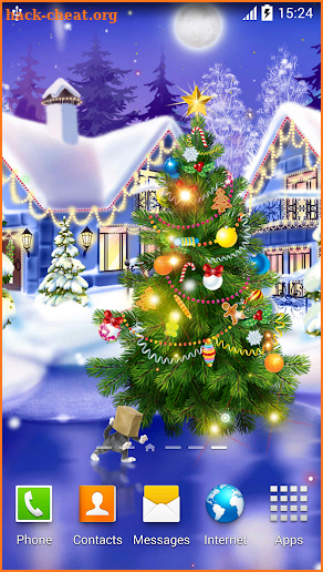 Christmas Rink Live Wallpaper screenshot