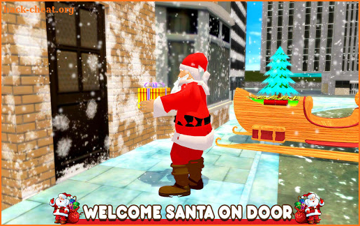 Christmas Santa Gift Delivery - Free Santa Games screenshot