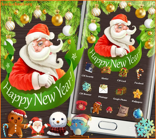 Christmas Santa Icons screenshot