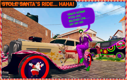 Christmas Santa  Vs Joker Thief Robbery Simulator screenshot