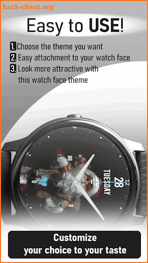 Christmas Santa Watch Face screenshot