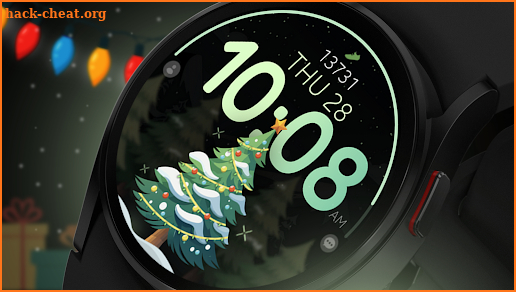 Christmas Steps watch face screenshot