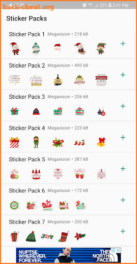 Christmas Stickers for WhatsApp screenshot