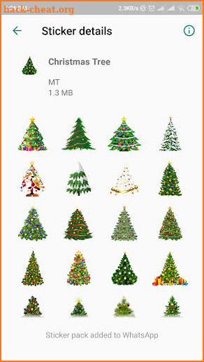 Christmas Stickers Pack WAStickerApps screenshot