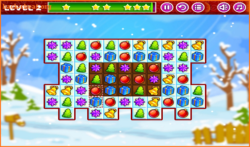 Christmas Sweeper - Match 3 screenshot