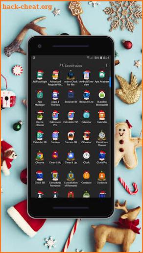 Christmas Theme - Wallpapers & Icons screenshot