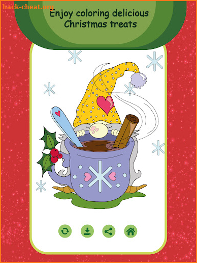 Christmas Treats Coloring Book screenshot