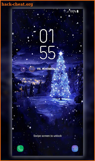 Christmas Tree Live Wallpaper screenshot