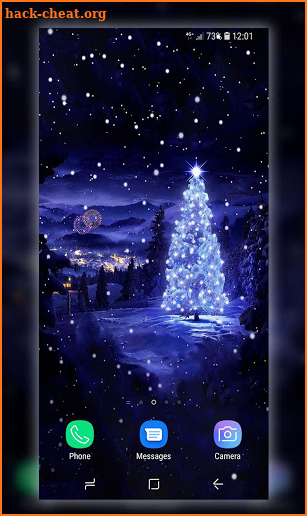 Christmas Tree Live Wallpaper screenshot