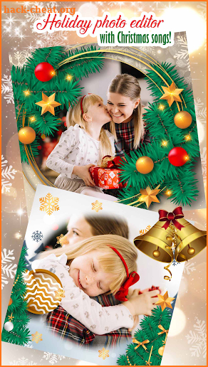 Christmas Video Greetings 🎄 Photo Slideshow Maker screenshot