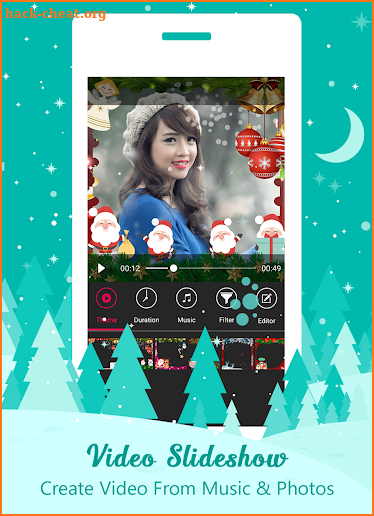 Christmas Video Maker screenshot