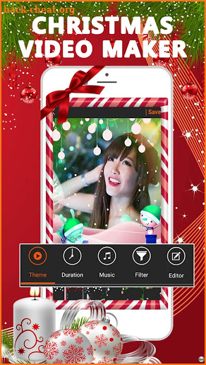 Christmas Video Maker, Merry Christmas Video Maker screenshot