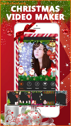 Christmas Video Maker, Merry Christmas Video Maker screenshot