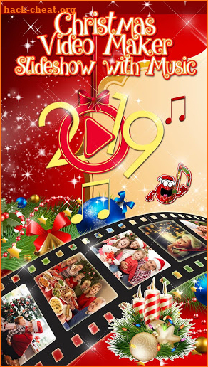 Christmas Video Maker 🎥 Slideshow with Music 2019 screenshot