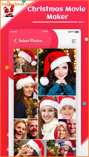 Christmas Video Movie Maker with Music screenshot