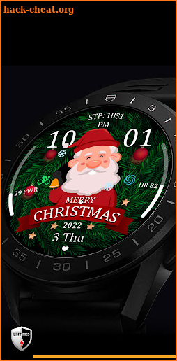 Christmas Watch Face 076 screenshot