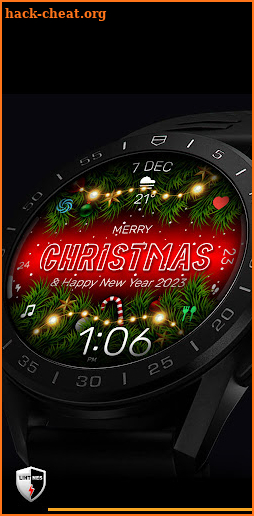 Christmas Watch Face 079 screenshot