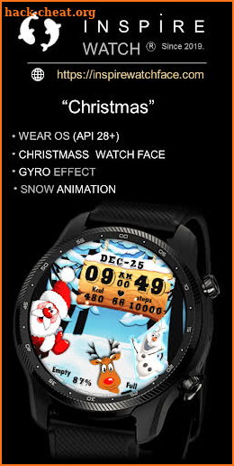 Christmas Watch Face screenshot