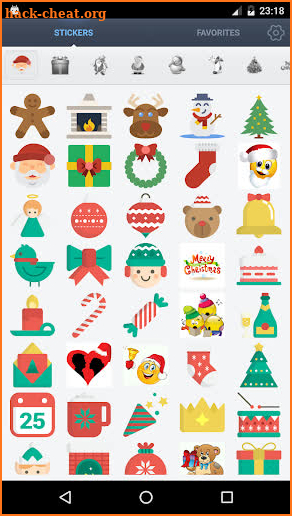 Christmas Xmas Stickers screenshot