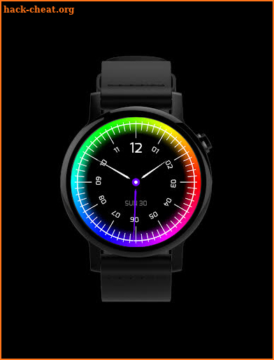 Chroma Watch face screenshot