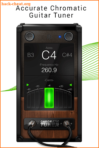 Chromatic Guitar Tuner Free: Ukulele, Bass, Violin screenshot