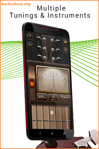 Chromatic Guitar Tuner Free: Ukulele, Bass, Violin screenshot