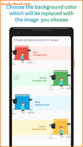 Chromavid - Chromakey green screen vfx application screenshot