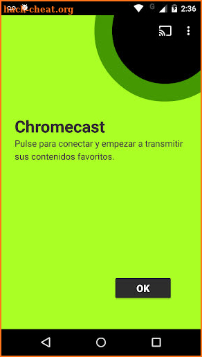 Chromecast Control screenshot