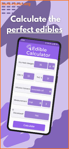 ChronicCooker: Weed Calculator screenshot