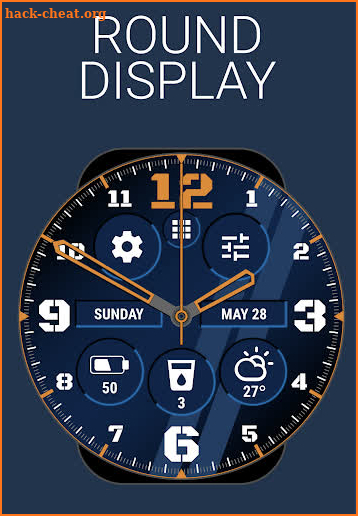 Chrono Watch Face by HuskyDEV screenshot