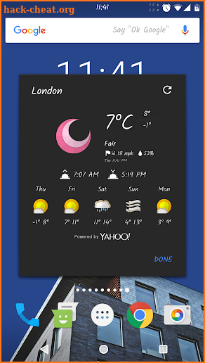 Chronus: Bhadra Weather Icons screenshot