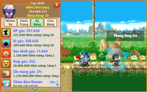 Chú Bé Rồng screenshot