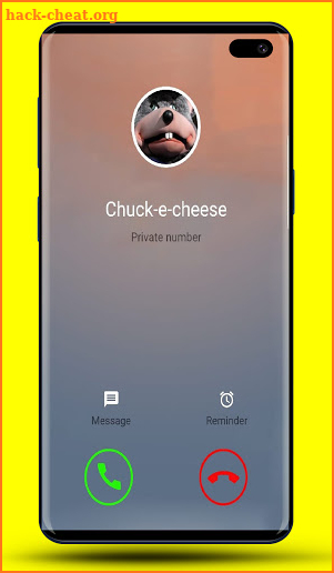 Chuck e Cheese's Call You :Fake call screenshot