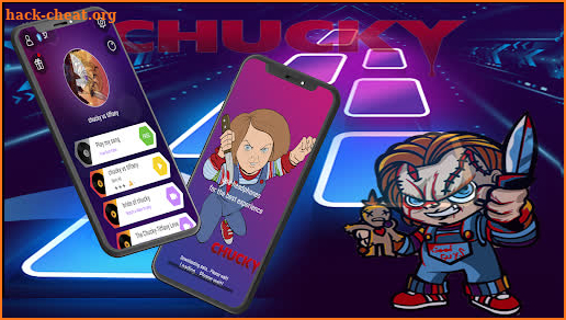 Chucky EDM Hop Tiles Music screenshot