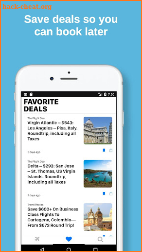 Chum's Cheap Flights - Deals by travel hackers screenshot