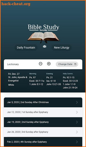 Church of Nigeria Bible Study Outline screenshot