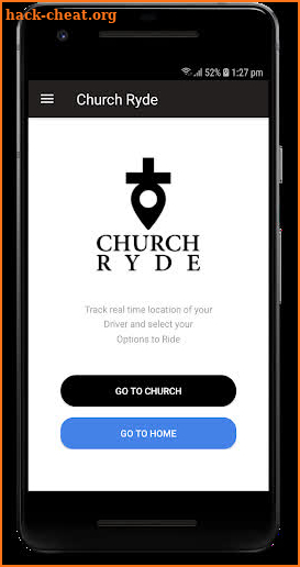 ChurchRyde screenshot
