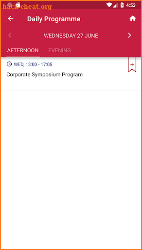 Ci2018 Congress, Antwerp screenshot