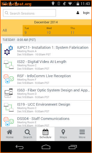 CIC & NCBA Trade Show screenshot