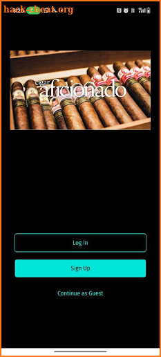 Cigar Aficionado Events screenshot