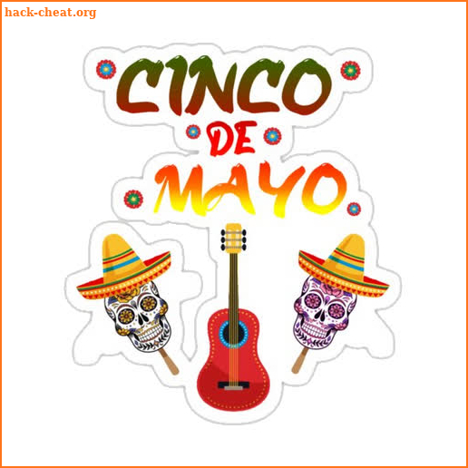 Cinco De Mayo Emoji: pegatinas screenshot