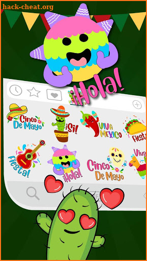 Cinco De Mayo Emoji Stickers screenshot